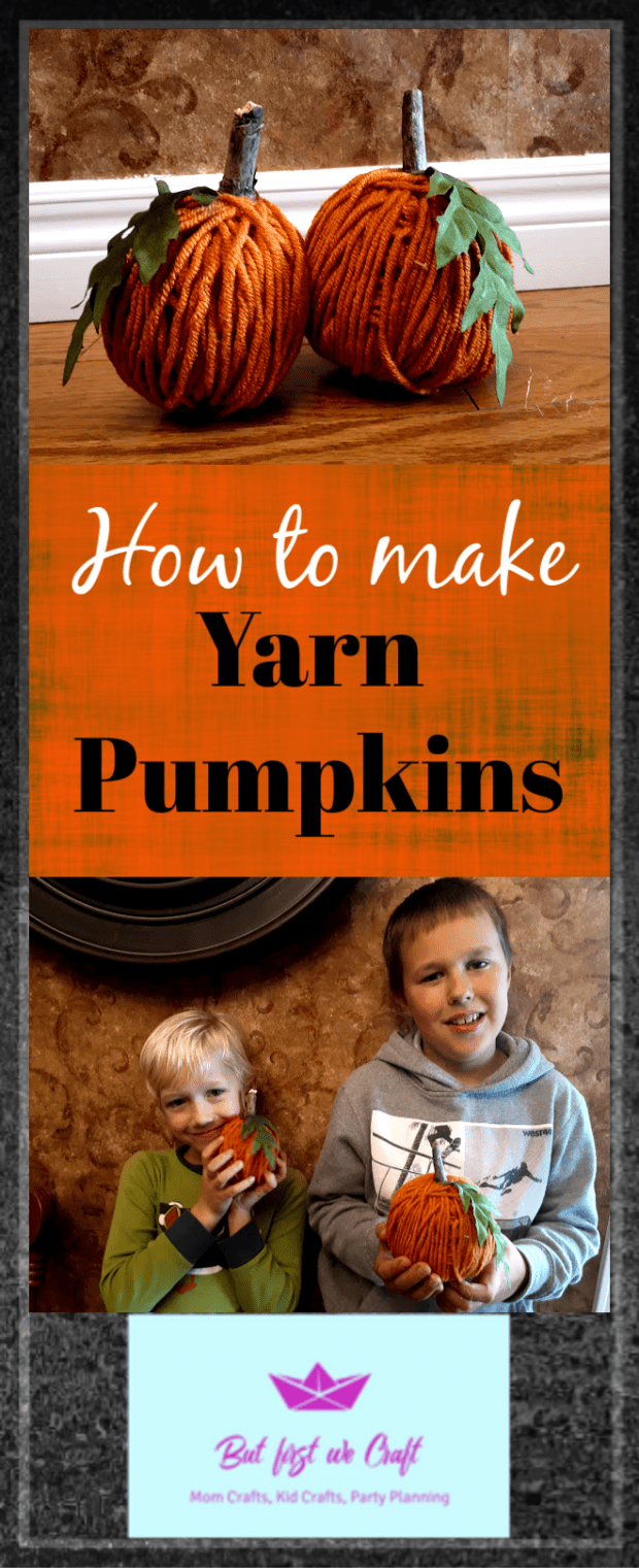Yarn Pumpkins Pinterest